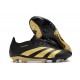 adidas Predator Low Elite Firm Ground Black Golden