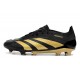 adidas Predator Low Elite Firm Ground Black Golden