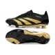 adidas Predator Low Elite Firm Ground Black Golden