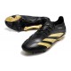 adidas Predator Low Elite Firm Ground Black Golden