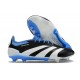 adidas Predator Low Elite Firm Ground Black White Blue