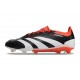 adidas Predator Low Elite FG Solar Energy - Core Black White Solar Red