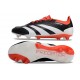 adidas Predator Low Elite FG Solar Energy - Core Black White Solar Red