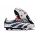 adidas Predator Low Elite Firm Ground Silver Black Red