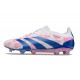 adidas Predator Low Elite Firm Ground White Pink Blue