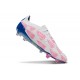 adidas Predator Low Elite Firm Ground White Pink Blue