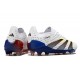 adidas Predator Low Elite Firm Ground White Grey Blue Red