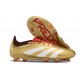 adidas Predator Low Elite Firm Ground Gold White Red