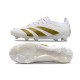 adidas Predator Low Elite Firm Ground White Golden