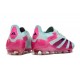 adidas Predator Low Elite Firm Ground Almost Blue Lucid Pink