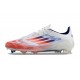 adidas F50 Elite Firm Ground Advancement - White Solar Red Lucid Blue