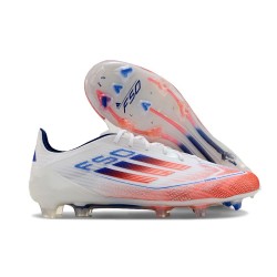 adidas F50 Elite FG Firm Ground Advancement - White Solar Red Lucid Blue