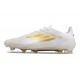 adidas F50 Elite FG Firm Ground Ftwr White Gold Met