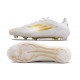 adidas F50 Elite FG Firm Ground Ftwr White Gold Met