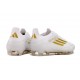 adidas F50 Elite FG Firm Ground Ftwr White Gold Met