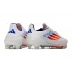 adidas F50 Elite FG Firm Ground White Blue Red