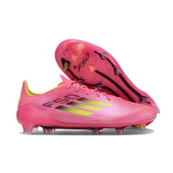 adidas F50 Elite FG Firm Ground Pink Yellow