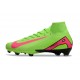 Nike Mercurial Superfly 10 Elite FG Green Pink