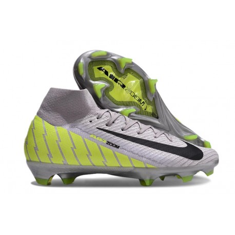 Nike Mercurial Superfly 10 Elite FG Grey Volt Black