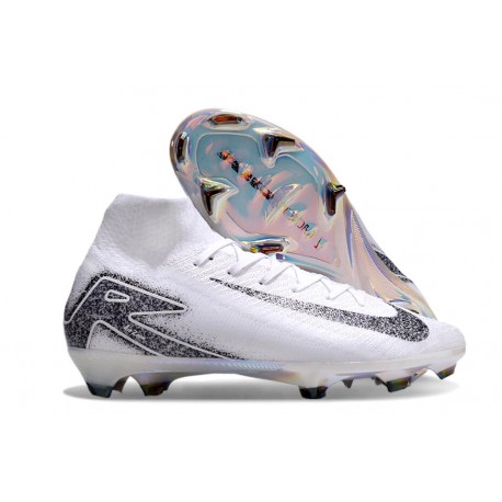 Nike Mercurial Superfly 10 Elite FG White Black