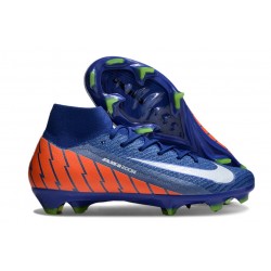 Nike Mercurial Superfly 10 Elite FG Blue Orange White