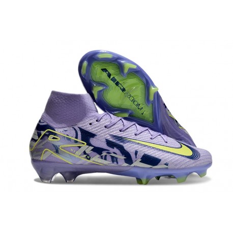 Nike Mercurial Superfly 10 Elite FG Purple Volt Black