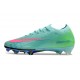 New Nike Mercurial Vapor XVI Elite FG Green Pink