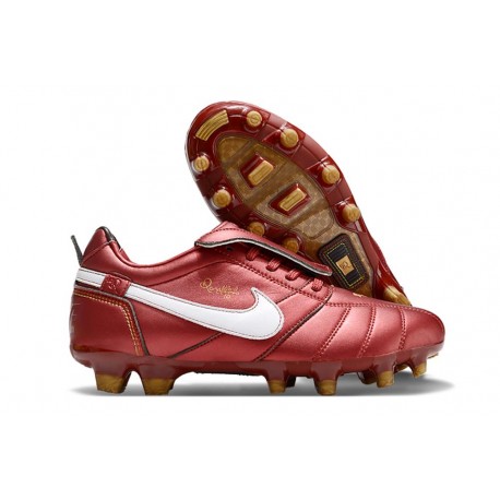 New Nike Tiempo Legend X Elite FG Ronaldo Red White