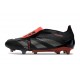 adidas Predator Elite Fold-over Tongue FG Core Black Grey Four Lucid Red