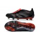 adidas Predator Elite Fold-over Tongue FG Core Black Grey Four Lucid Red