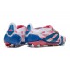 adidas Predator Elite Fold-over Tongue FG Ftwr White Solar Blue Solar Pink