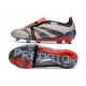 adidas Predator Elite Fold-over Tongue FG Vivid Horizon - Platin Metallic Aurora Black Turbo