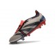 adidas Predator Elite Fold-over Tongue FG Vivid Horizon - Platin Metallic Aurora Black Turbo