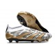 adidas Predator Elite Laceless FG White Core Black Gold Metallic