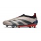 adidas Predator Elite Laceless FG Vivid Horizon - Platin Metallic Aurora Black Turbo