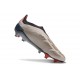 adidas Predator Elite Laceless FG Vivid Horizon - Platin Metallic Aurora Black Turbo