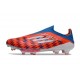 New adidas F50+ Laceless FG Red White Blue