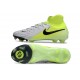 Nike Phantom Luna II Elite FG High Top Metallic Silver Black Volt