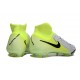 Nike Phantom Luna II Elite FG High Top Metallic Silver Black Volt