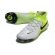 Nike Phantom Luna II Elite FG High Top Metallic Silver Black Volt