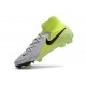 Nike Phantom Luna II Elite FG High Top Metallic Silver Black Volt