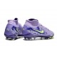 Nike Phantom Luna II Elite FG High Top Purple Agate Barely Volt