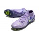 Nike Phantom Luna II Elite FG High Top Purple Agate Barely Volt