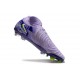 Nike Phantom Luna II Elite FG High Top Purple Agate Barely Volt