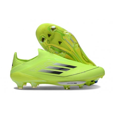 New adidas F50+ Laceless FG Solar Yellow Black