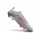 New adidas F50+ Laceless FG Grey Pink Yellow