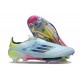 adidas F50+ Laceless FG Almost Blue Semi Lucid Blue Semi Solar Yellow