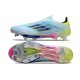 adidas F50+ Laceless FG Almost Blue Semi Lucid Blue Semi Solar Yellow