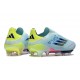 adidas F50+ Laceless FG Almost Blue Semi Lucid Blue Semi Solar Yellow