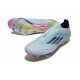 adidas F50+ Laceless FG Almost Blue Semi Lucid Blue Semi Solar Yellow